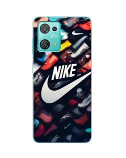 Чохол для Blackview Oscal C30 з картинкою «Колекція кросівок Nike»