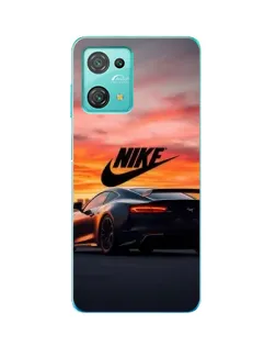 Чохол для Blackview Oscal C30 з картинкою «Nike та суперкар»
