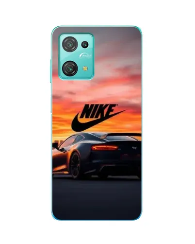 Чехол для Blackview Oscal C30 с картинкой «Nike и суперкар»