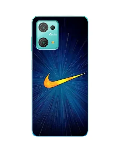 Чехол для Blackview Oscal C30 с картинкой «Синий пульс Nike» Чехол для Blackview Oscal C30 с картинкой «Синий пульс Nike»