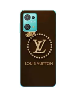 Чехол для Blackview Oscal C30 с картинкой «LV — золотая печать»