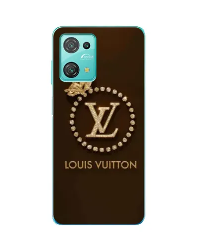 Чехол для Blackview Oscal C30 с картинкой «LV — золотая печать»