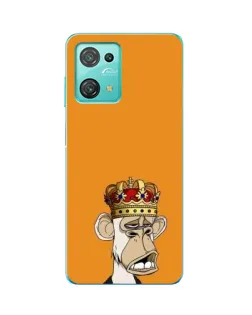 Чехол для Blackview Oscal C30 с картинкой «Золотая обезьяна Bored Ape»
