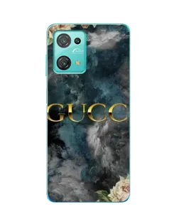 Чехол для Blackview Oscal C30 с картинкой «Абстрактные цветы Gucci»