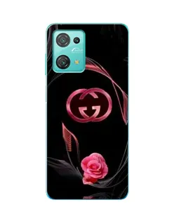 Чехол для Blackview Oscal C30 с картинкой «Gucci — неоновая роза»