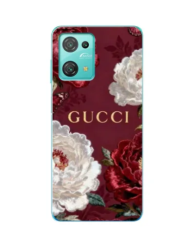 Чехол для Blackview Oscal C30 с картинкой «Gucci — бордовые розы» Чехол для Blackview Oscal C30 с картинкой «Gucci — бордовые розы»