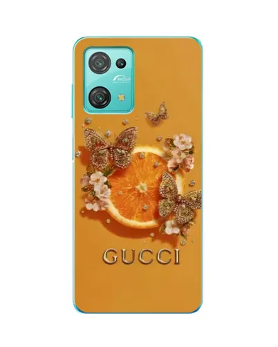 Чехол для Blackview Oscal C30 с картинкой «Gucci — золотые бабочки» Чехол для Blackview Oscal C30 с картинкой «Gucci — золотые бабочки»