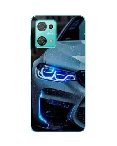 Чехол для Blackview Oscal C30 с картинкой «Взгляд BMW с синими фарами»