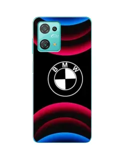 Чехол для Blackview Oscal C30 с картинкой «Логотип BMW и неоновые дуги» Чехол для Blackview Oscal C30 с картинкой «Логотип BMW и неоновые дуги»