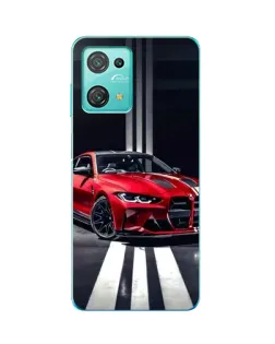 Чехол для Blackview Oscal C30 с картинкой «Красная BMW на дороге» Чехол для Blackview Oscal C30 с картинкой «Красная BMW на дороге»