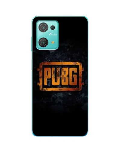 Чехол для Blackview Oscal C30 с картинкой «PUBG — золотой логотип»