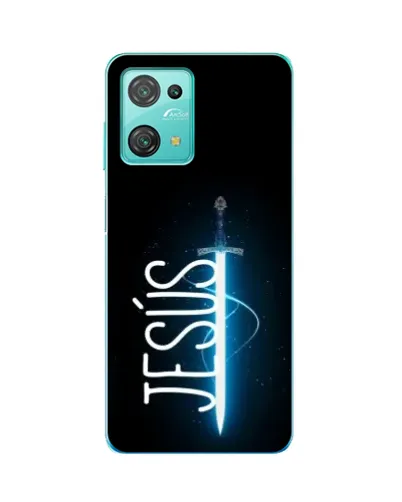 Чехол для Blackview Oscal C30 с картинкой «Меч Духа Jesus»