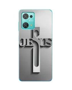 Чехол для Blackview Oscal C30 с картинкой «Металлический крест Jesus» Чехол для Blackview Oscal C30 с картинкой «Металлический крест Jesus»