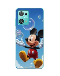 Чехол для Blackview Oscal C30 с картинкой «Mickey и мыльные пузыри» Чехол для Blackview Oscal C30 с картинкой «Mickey и мыльные пузыри»