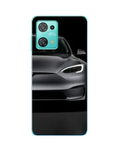 Чехол для Blackview Oscal C30 с картинкой «Tesla Model S Look»