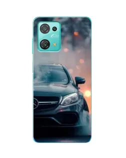 Чехол для Blackview Oscal C30 с картинкой «Mercedes — ночной город» Чехол для Blackview Oscal C30 с картинкой «Mercedes — ночной город»