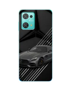 Чехол для Blackview Oscal C30 с картинкой «Mercedes AMG — графика»