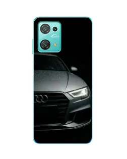 Чехол для Blackview Oscal C30 с картинкой «Audi — детализация кузова»