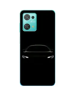 Чехол для Blackview Oscal C30 с картинкой «Взгляд Audi в темноте»