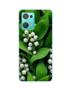 Чехол для Blackview Oscal C30 с картинкой «Ландыши в зелени»