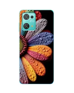 Чехол для Blackview Oscal C30 с картинкой «Радужный цветок»