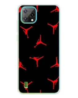 Чехол для Blackview Oscal C60 с картинкой «Jordan Red Pattern» Чехол для Blackview Oscal C60 с картинкой «Jordan Red Pattern»