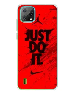 Чехол для Blackview Oscal C60 с картинкой «Nike Just Do It»