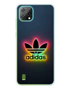 Чехол для Blackview Oscal C60 с картинкой «Неоновый Adidas» Чехол для Blackview Oscal C60 с картинкой «Неоновый Adidas»