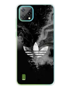 Чехол для Blackview Oscal C60 с картинкой «Абстрактный дым Adidas» Чехол для Blackview Oscal C60 с картинкой «Абстрактный дым Adidas»