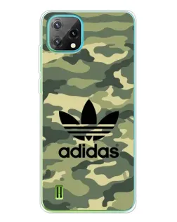 Чехол для Blackview Oscal C60 с картинкой «Милитари стиль Adidas» Чехол для Blackview Oscal C60 с картинкой «Милитари стиль Adidas»