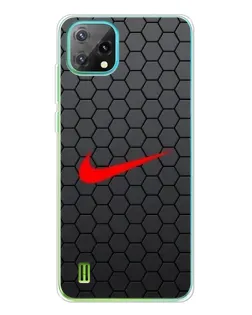 Чехол для Blackview Oscal C60 с картинкой «Nike — карбоновая сетка» Чехол для Blackview Oscal C60 с картинкой «Nike — карбоновая сетка»