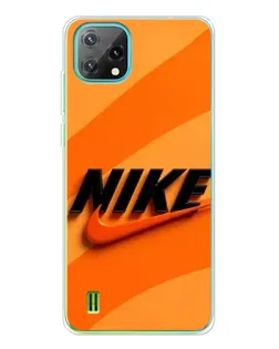 Чехол для Blackview Oscal C60 с картинкой «Оранжевый драйв Nike» Чехол для Blackview Oscal C60 с картинкой «Оранжевый драйв Nike»