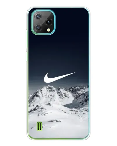 Чехол для Blackview Oscal C60 с картинкой «Nike — зимние горы» Чехол для Blackview Oscal C60 с картинкой «Nike — зимние горы»