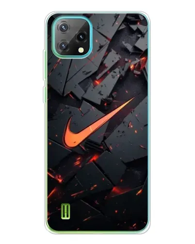 Чехол для Blackview Oscal C60 с картинкой «Nike — эффект разломов» Чехол для Blackview Oscal C60 с картинкой «Nike — эффект разломов»