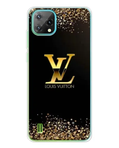 Чехол для Blackview Oscal C60 с картинкой «LV — золотые искры»