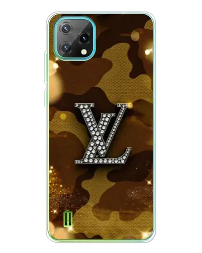 Чехол для Blackview Oscal C60 с картинкой «Камуфляжный Louis Vuitton»