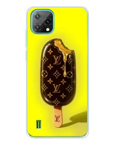 Чехол для Blackview Oscal C60 с картинкой «Мороженое от LV»