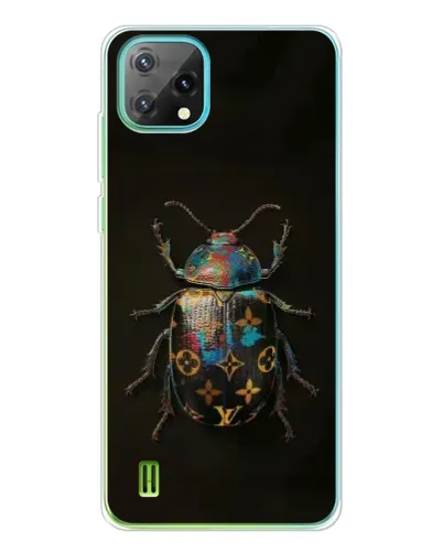Чехол для Blackview Oscal C60 с картинкой «LV — мраморный принт»
