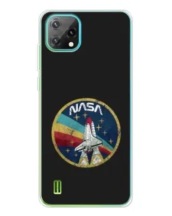Чехол для Blackview Oscal C60 с картинкой «NASA — эмблема миссии» Чехол для Blackview Oscal C60 с картинкой «NASA — эмблема миссии»