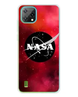 Чехол для Blackview Oscal C60 с картинкой «NASA — красная туманность» Чехол для Blackview Oscal C60 с картинкой «NASA — красная туманность»
