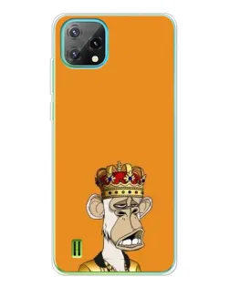 Чехол для Blackview Oscal C60 с картинкой «Золотая обезьяна Bored Ape» Чехол для Blackview Oscal C60 с картинкой «Золотая обезьяна Bored Ape»