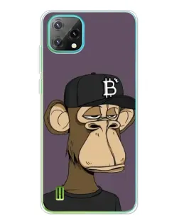 Чехол для Blackview Oscal C60 с картинкой «Bored Ape в кепке» Чехол для Blackview Oscal C60 с картинкой «Bored Ape в кепке»