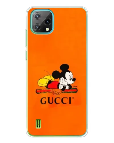 Чехол для Blackview Oscal C60 с картинкой «Микки Маус Gucci — оранж» Чехол для Blackview Oscal C60 с картинкой «Микки Маус Gucci — оранж»