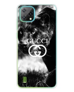 Чехол для Blackview Oscal C60 с картинкой «Gucci — дикая природа»