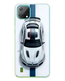 Чохол для Blackview Oscal C60 з картинкою «Вид зверху — BMW M»