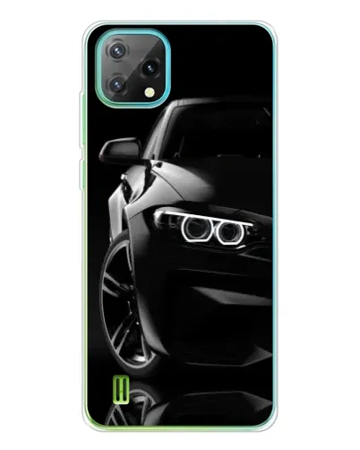 Чехол для Blackview Oscal C60 с картинкой «Черная BMW — профиль» Чехол для Blackview Oscal C60 с картинкой «Черная BMW — профиль»