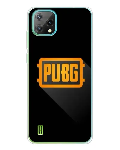 Чехол для Blackview Oscal C60 с картинкой «PUBG — рамка лого»