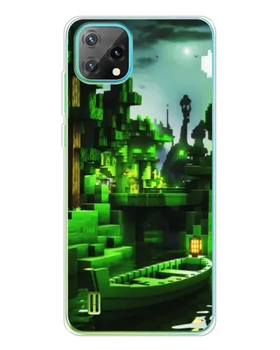 Чехол для Blackview Oscal C60 с картинкой «Minecraft лесной пейзаж» Чехол для Blackview Oscal C60 с картинкой «Minecraft лесной пейзаж»