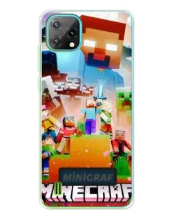 Чехол для Blackview Oscal C60 с картинкой «Minecraft герои игры» Чехол для Blackview Oscal C60 с картинкой «Minecraft герои игры»
