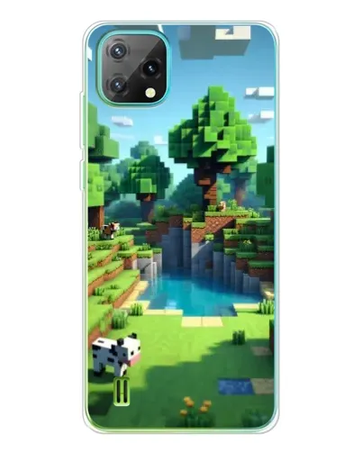 Чехол для Blackview Oscal C60 с картинкой «Minecraft летний день» Чехол для Blackview Oscal C60 с картинкой «Minecraft летний день»